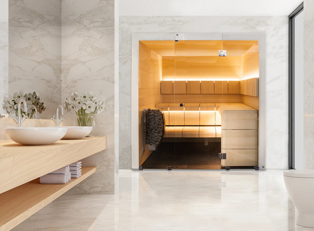 cliente ha acquistato sauna saunamo bagno residenziale