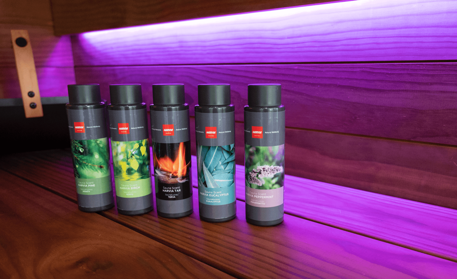 Aromaterapia de Sauna Harvia – Aroma de Bétula (400 ml).