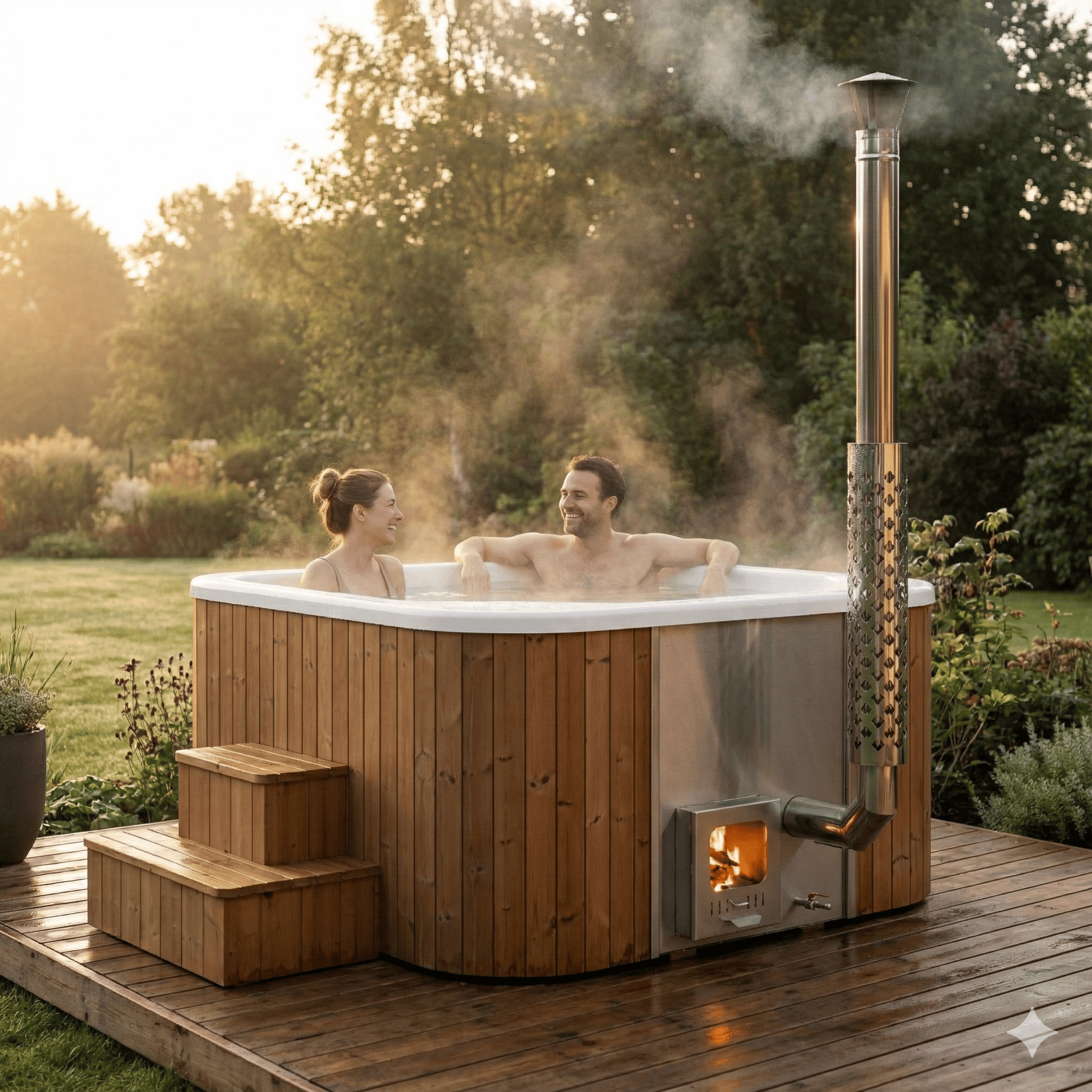 Vasca da esterno Cube 200