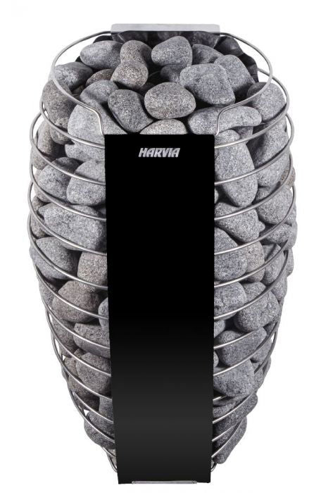 Aquecedor Harvia Spirit com pedras de sauna.