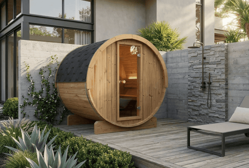 Sauna Exterior Barril 220 - Saunamo