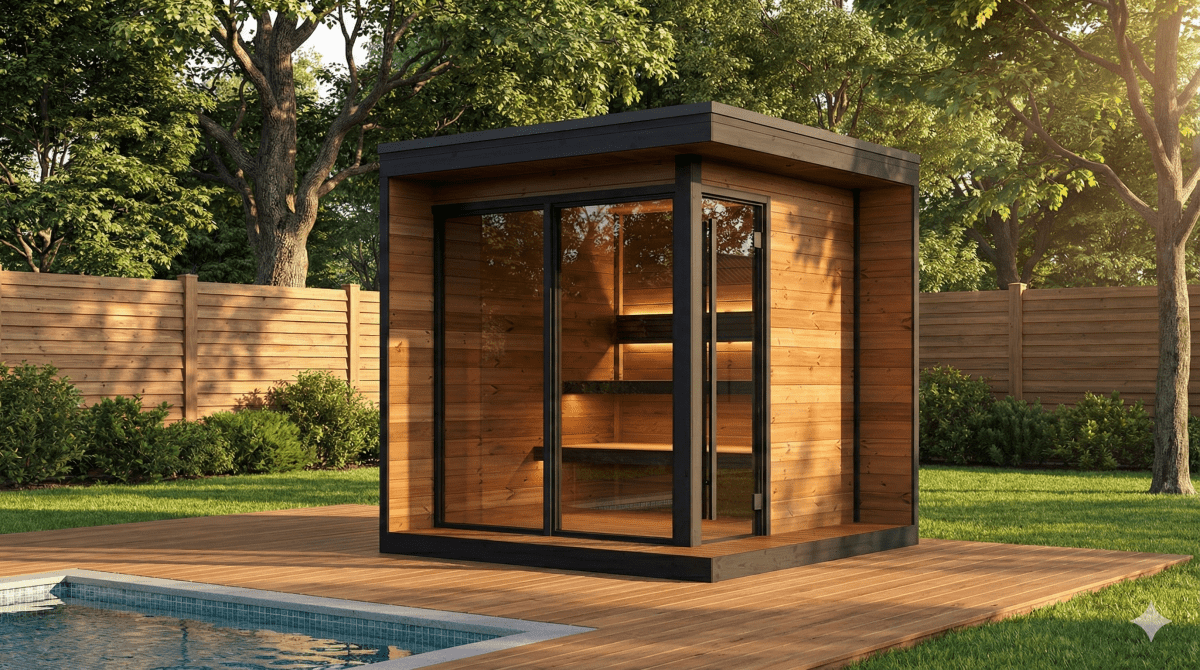 Sauna Exterior Hiki L - Saunamo