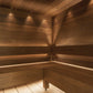 Sauna in legno illuminante Cariitti Linear LED 2m.