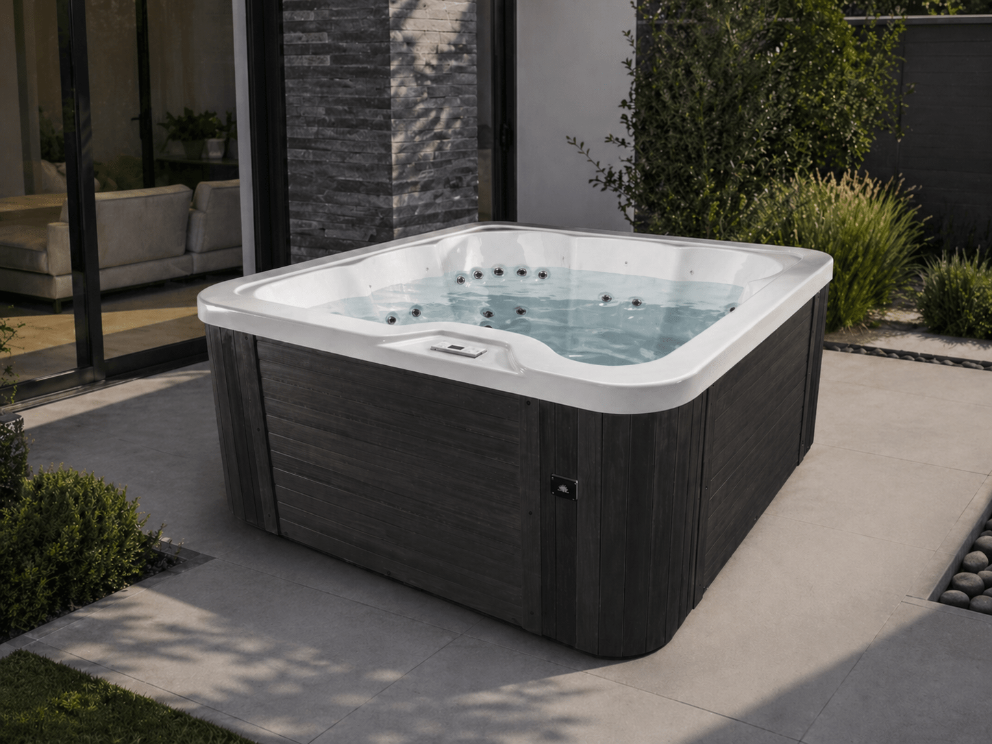 Spa Vellamo instalado no exterior